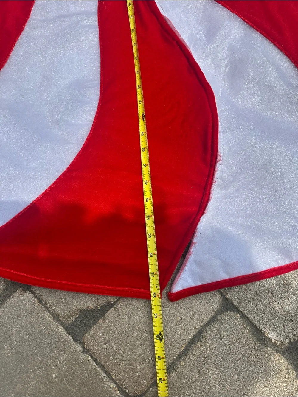 58” Peppermint Twist Indoor Tree Skirt